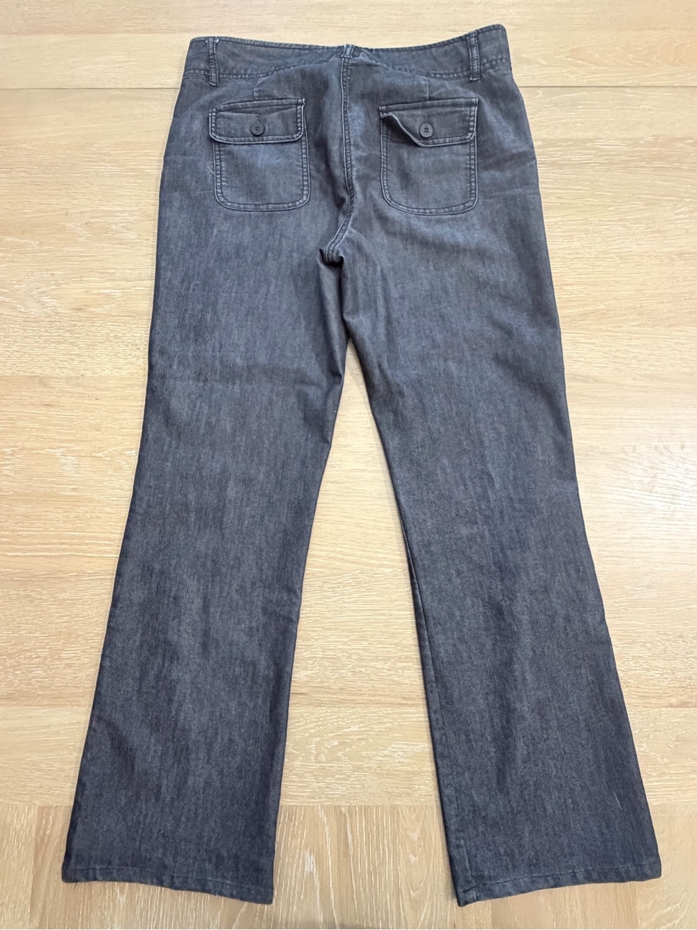 Kenneth Cole Reaction Dark Charcoal Straight Leg Jeans - Picture 5 of 6